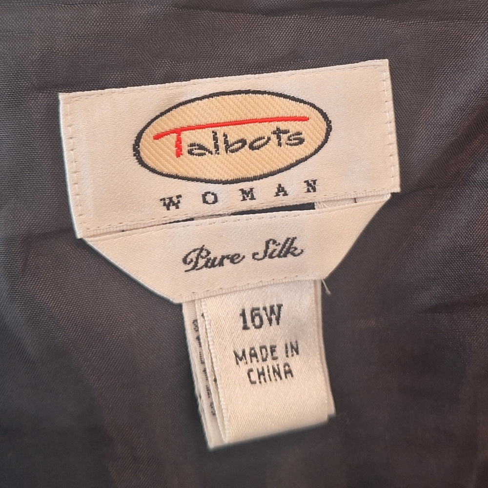 Talbots silk floral skirt - Picture 5 of 5
